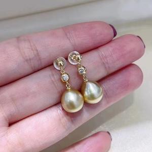 ถาดใส่ต่างหูเงินแท้ S925 สำหรับงาน DIY ประดับมุก แฟชั่นเครื่องประดับเงิน ถาดเปล่าสำหรับใส่ลูกปัดกลมขนาด 9-13 มม. รุ่น 22009 - Product Image 1