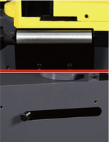 2025 nouvelle machine de sciage de bande de coupe de métal CNC automatique avec régulation de vitesse moteur à engrenages de pompe inclus et noyau PLC