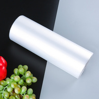 Supermarkt plastic produce zakken op rol, voor fruit, groenten, brood, voedselverpakkingen, opbergzakken, transparant