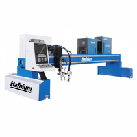 HafniumTech HFT-2060H1 Machine de découpe plasma CNC et oxy-gaz double usage robuste sur rail au sol 6,6 m x 2,2 m pour acier inoxydable
