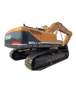 Good Quality Used Hyundai 305lc-9t Excavator hydraulic backhoe crawler 30 Ton used Excavator for sale cheap price in Shanghai