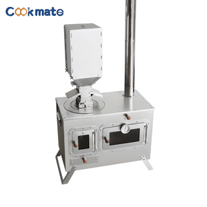 COOKMATE 47L Grand poêle à <span class=keywords><strong>bois</strong></span> extérieur multi-combustibles Populaire Brûleur à granulés <span class=keywords><strong>avec</strong></span> pain <span class=keywords><strong>Four</strong></span> à <span class=keywords><strong>pizza</strong></span> pour le camping et la randonnée - Product Image 2