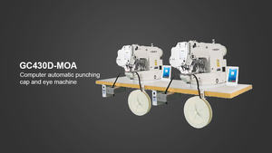 Golden Choice-Máquina de tachuelas de barra electrónica para hacer agujeros, máquina de tachuelas de barra para lazo de cinturón de traje - Product Image 3