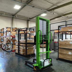 Apilador de palés <span class=keywords><strong>manual</strong></span> hidráulico <span class=keywords><strong>3M</strong></span>, altura de elevación de 1 tonelada para uso en construcción, agricultura, restaurantes, carretillas elevadoras usadas nuevas incluidas - Product Image 3