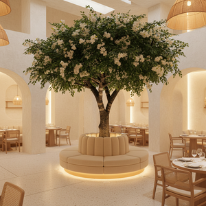 Arbre de <span class=keywords><strong>cerisier</strong></span> japonais artificiel sur mesure de grande <span class=keywords><strong>taille</strong></span> pour la décoration intérieure de café et de restaurant - Product Image 5