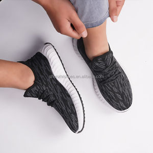 低价河南定制网布透气轻质低最小起订量现货运动鞋中国设计师跑鞋男男鞋 - Product Image 4