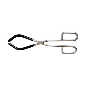 Guanghe Kunshenglong Stainless Steel Crucible Tongs 25Cm Iron Plated High Temperature Resistant Laboratory <b>Clamp</b> - Product Image 2