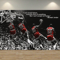Pour NBA Star Bryant Moderne Portrait À L'huile Toile Peinture Sans Cadre Core Impression Sport Star Basketball Tir Maison Intérieur