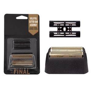 Cabezal de Repuesto Profesional para Afeitadora <span class=keywords><strong>Wahl</strong></span> <span class=keywords><strong>Finale</strong></span> 7043, Lámina y Cuchilla de Titanio Dorado Premium, para un Afeitado Preciso y Fresco - Product Image 2