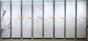 Azulejos de porcelana de <span class=keywords><strong>gres</strong></span> cerámico pulido blanco de Carrara de 8mm 60x60cm Azulejos y pisos de pared de habitación <span class=keywords><strong>interior</strong></span> modernos - Product Image 6