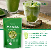 Capsules de thé matcha à marque privée, dosettes de thé vert matcha, capsules de matcha pour bouteilles d'eau, poudre