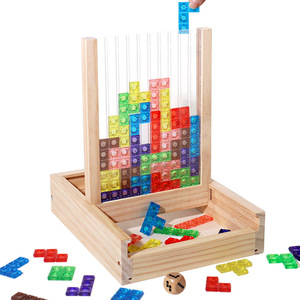 Jeu de puzzle 3D <span class=keywords><strong>Tetris</strong></span>, jouets pour l'entraînement à la réflexion, brainstorming pratique, développement de l'intelligence, jouet de construction - Product Image 1