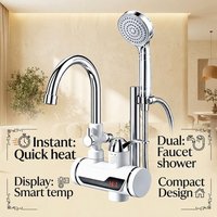 Robinet d'eau chaude électrique instantané HAILIJING 3000W, robinet chauffant pour cuisine et salle de bain, classe d'étanchéité IPX4