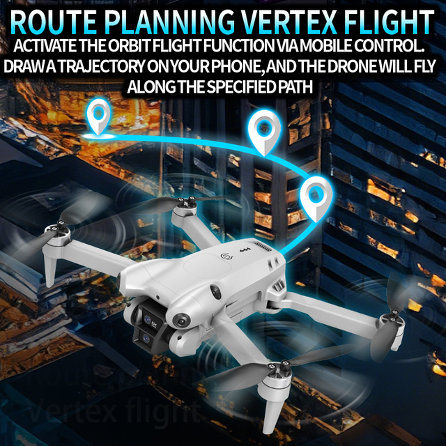 Beginner Operator S101 MAX Mini Obstacle Avoidance 5G Brushless Dual Camera Custom Aerial Photography Drone 150m Transmission