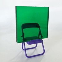 Feuille de toiture en polycarbonate transparente en plastique transparent incassable, feuille de polycarbonate transparente solide pour panneaux de fenêtres, couverture de piscine
