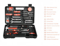 Ensemble d'outils à main pour la maison de 146 pièces, clé hexagonale, OEM personnalisable, boîte à outils en acier à haute teneur en carbone pour la réparation automobile, cadeau pour la maison, prix d'usine