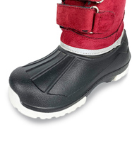 Bottes d'hiver en fourrure et daim pour enfants, imperméables, légères, chaudes, en EVA, pour la neige, vente en gros