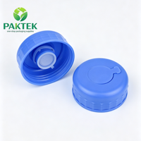 Tapa de Sellado a Prueba de Fugas de 55 mm, Tapa Inteligente de Plástico para Botellas de Agua Pura de 18.9 L, 19 L, 20 L y 5 Galones