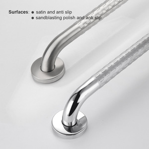 Barra de Agarre de Acero Inoxidable de 1-1/4 a 1-1/2 Pulgadas de Diámetro para Seguridad en el Baño - Product Image 4