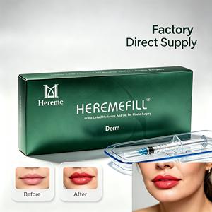 OEM Private Label HEREMEFILL Derm Cross Linked Hyaluronic Acid Dermal Filler <span class=keywords><strong>Lip</strong></span> Augmentation Injectable HA Filler - Product Image 5