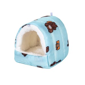 Lits pour animaux de compagnie rectangulaires minimalistes élégants, écologiques, antidérapants, extra-épais pour la <span class=keywords><strong>chaleur</strong></span> hivernale, pour hamsters et pie-de-poule - Product Image 5