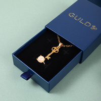 Collection de présentoirs à bijoux A1 Navy and Forest avec étuis à bagues, boîtes à bracelets, formats pour colliers et intérieurs en peluche