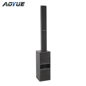 LA512 Enceinte colonne active en néodyme 2×12''/ 6×5''/3×3'' pour Home Cinéma, Karaoké, Fêtes, Scène, Système Audio DJ Professionnel - Product Image 3