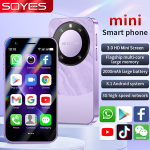 SOYES Pro Mini Android 8.1 Smartphone 3.0 Inch 2000mAh Face ID Dual SIM Standby Play Store 3G Little <b>Phone</b> 3G Little <b>Phone</b> - Product Image 4