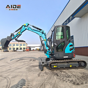 Мини-экскаватор на гусеничном ходу из Шаньдуна, <span class=keywords><strong>3</strong></span>-тонный, 4-тонный, малогабаритная землеройная техника с гусеничным ходом, экскаватор-погрузчик - Product Image 5