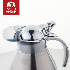 Jarra de agua aislada de acero inoxidable TOMIC de 1.5L, termo para café para uso doméstico - Product Image 4