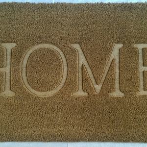 Machine Tufted Embossed WELCOME Indoor and Outdoor Coir <b>Doormat</b> - Product Image 5