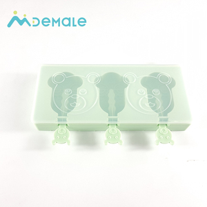 De dibujos animados lindo de piña silicona helado molde con tapa helado molde helado <span class=keywords><strong>casero</strong></span> molde - Product Image 1