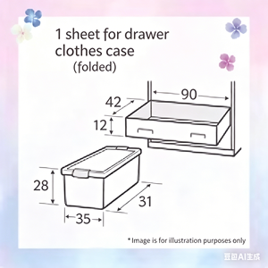 แผ่นเจลดูดความชื้น ฮากุโมโตะ เอิร์ธ กลิ่นไฮเดรนเยีย แบบใช้แล้วทิ้ง 12 แผ่น สำหรับลิ้นชักและกล่องเสื้อผ้า - Product Image 5