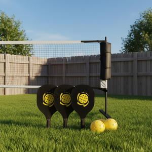 Set de Red Portátil para Pickleball Db de 22 pies, Fibra de Carbono, con 4 Palas, 4 Pelotas y Bolsa de Transporte para Entretenimiento al Aire Libre - Product Image 2