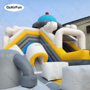 Tùy chỉnh ngoài trời lâu đài không gian Phi Hành Gia chủ đề lớn <span class=keywords><strong>Inflatable</strong></span> sân chơi thư bị trả lại trượt Trampoline thích hợp cho người lớn và trẻ em - Product Image 6