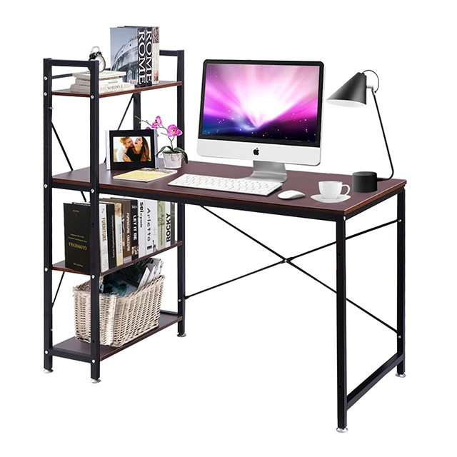 Деревянная стальная настольная офисная мебель