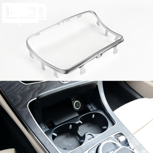 OE voiture eau support de verre bande placage cendrier garniture anneau pour <span class=keywords><strong>Mercedes</strong></span> <span class=keywords><strong>BENZ</strong></span> C W205 C200 C250 C400 <span class=keywords><strong>GLC</strong></span> W253 GLC200 A2056830900 nouveau - Product Image 3