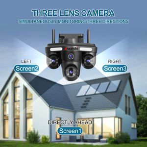 12mp 10x זום אבטחה חיצונית מצלמה רב-עדשה הוביל תאורה ראיית לילה אור צבע מלא חיבור wifi - Product Image 4