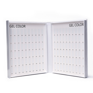 Livre d'échantillons professionnel en ABS pour vernis à ongles, 120 couleurs, nuancier de manucure, tableau de couleurs, outils de pratique pour salon de manucure - Product Image 1