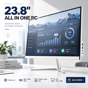 Ordinateur de bureau tout-en-un 23,8 pouces Intel Core i5 8 Go 16 Go RAM 256 Go 512 Go SSD pour entreprise et bureau (vente en gros) - Product Image 1