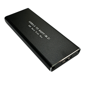 กล่องใส่ฮาร์ดดิสก์แบบพกพา USB3.0 SATA SSD  วัสดุอลูมิเนียมอัลลอยด์ รองรับโปรโตคอล M.<span class=keywords><strong>2</strong></span> NGFF - Product Image 3