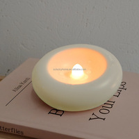 Bougie LED électronique flottante sans flamme, étanche, clignotante, romantique, pour mariage, Halloween, piscine, à piles