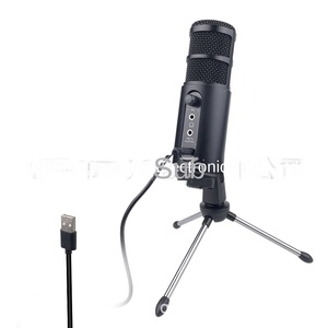 ไมโครโฟน Voxfull VE128 USB ไดนามิก ผลิตจากโลหะผสมสังกะสี สำหรับคอมพิวเตอร์ เครือข่าย ร้อง<span class=keywords><strong>คาราโอเกะ</strong></span> ประชุม บรรยายสด - Product Image 4