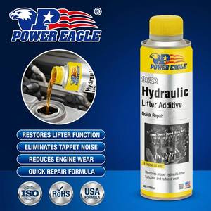 Traitement anti-usure pour huile moteur Power Eagle 9652, additif pour vérin hydraulique 300ml, bidon en fer, stoppe le bruit de cliquetis, stabilisateur de moteur - Product Image 1