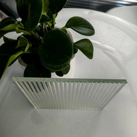 Partner Glass 3 mm 3,5mm 4 mm 5 mm 6 mm 2000*2200 2000*1600 Bronce Karatachi Ribbed Nashiji Moru Vidrio con patrón estriado