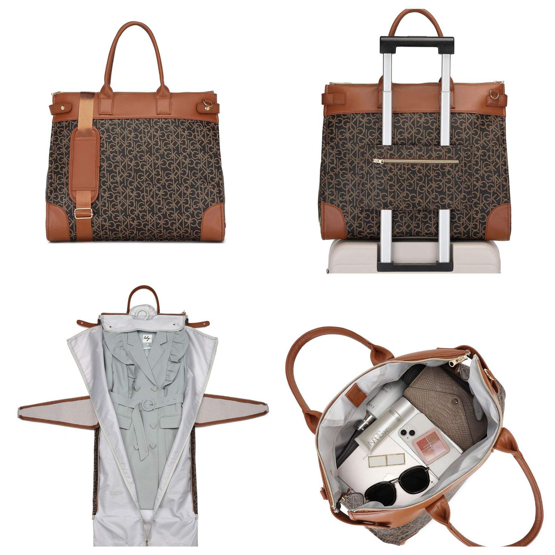 PG5136 Monogram Brown