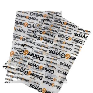 Customized Printed Sandwich Wrap <b>Paper</b> Fast Food Greaseproof <b>Paper</b> for <b>Burger</b> <b>Wrapping</b> - Product Image 3