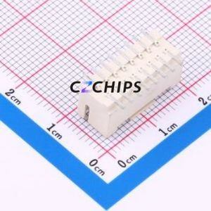 ZX-PHB2.0-2-8PLT Wire-to-Board Pin Header SMD,P=2mm Connector 2x8P 2mm Vertical Mount PHB - Product Image 2