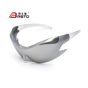 Gafas de Sol Unisex <span class=keywords><strong>con</strong></span> Diseño <span class=keywords><strong>Alien</strong></span>ígena, Divertidas y Modernas, Material de PC, Marco Negro, <span class=keywords><strong>Lentes</strong></span> Polarizadas de Espejo para Adultos, para Actividades al Aire Libre, Baile y Más - Product Image 3