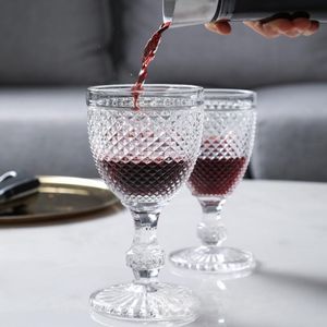 Verre à <span class=keywords><strong>vin</strong></span> transparent de champagne de jus de gobelet de diamant de relief pour la noce - Product Image 2